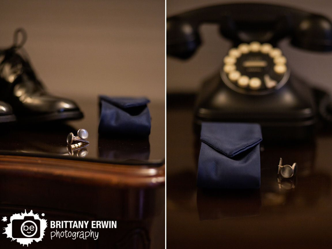 Indianapolis-wedding-photographer-Indianapolis-groom-details-cufflinks-tie-old-phone.jpg