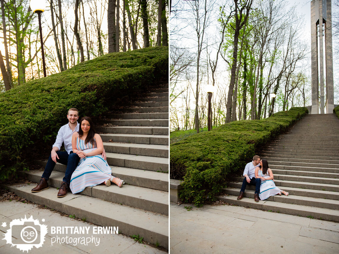 Indianapolis-Holcomb-Gardens-stairs-to-belltower-couple-engagmenet-portrait.jpg
