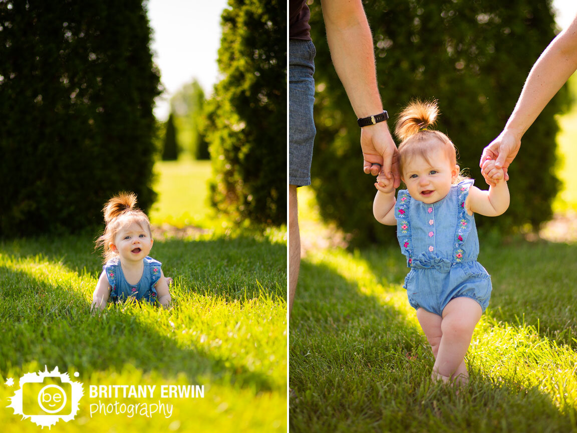 Indianapolis-portrait-photographer-Coxhall-gardens-flower-romper-walking-baby-girl.jpg