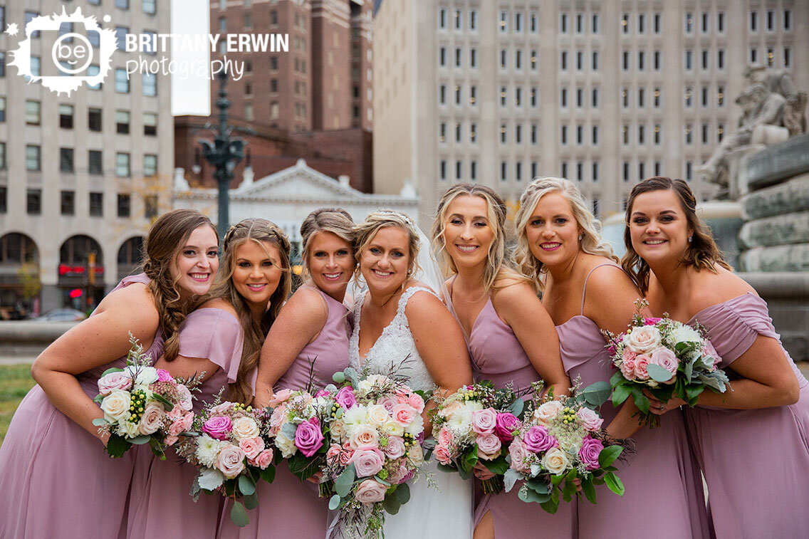 Indianapolis-bridal-party-portrait-bride-and-bridesmaids-group-on-monument-circle.jpg