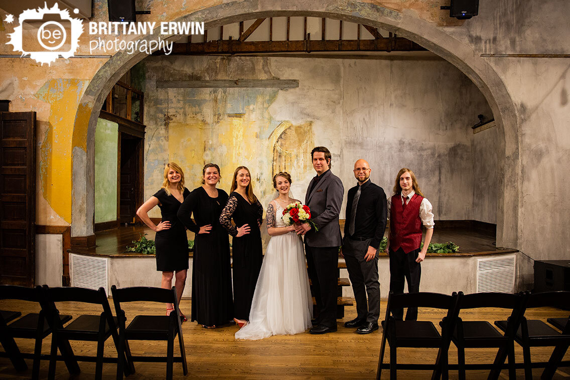 Indianapolis-bridal-party-portrait-at-stage-in-Neidhammer-events-venue.jpg