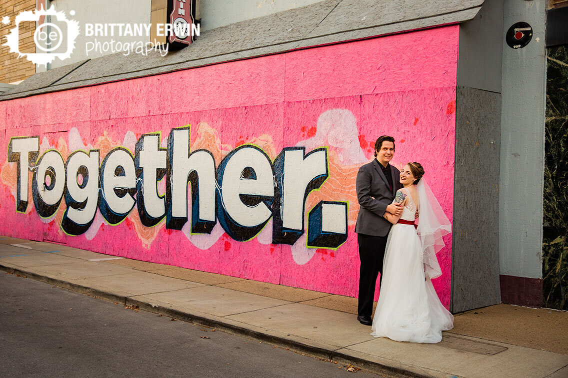 Fountain-Square-Indiana-wedding-portrait-photographer-grafitti-art-together-couple.jpg