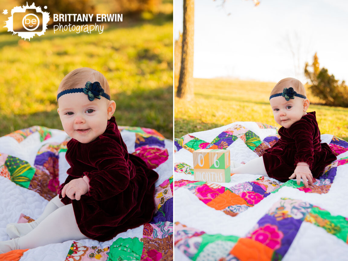 Indianapolis-portrait-photographer-outdoor-baby-girl-on-quilt-6-month-milestone.jpg