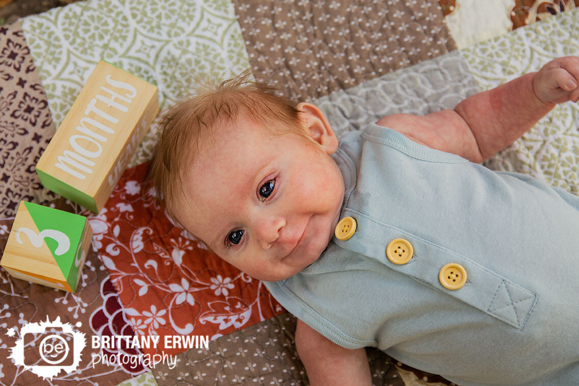 Indianapolis-milestone-portrait-photographer-baby-boy-3-months-blocks-button-shirt.jpg