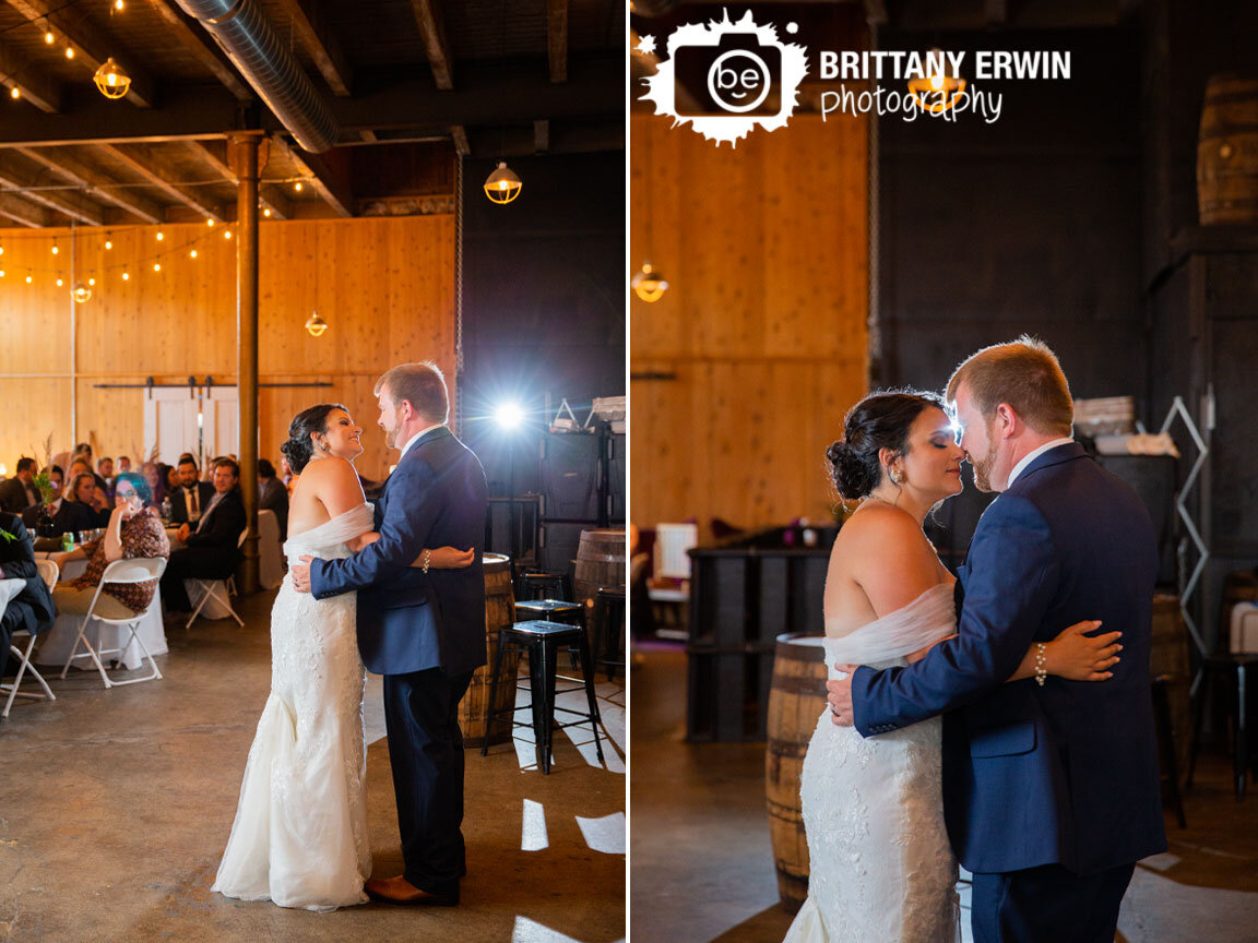 Indianapolis-reception-photographer-Indiana-city-brewery-first-dance-couple.jpg