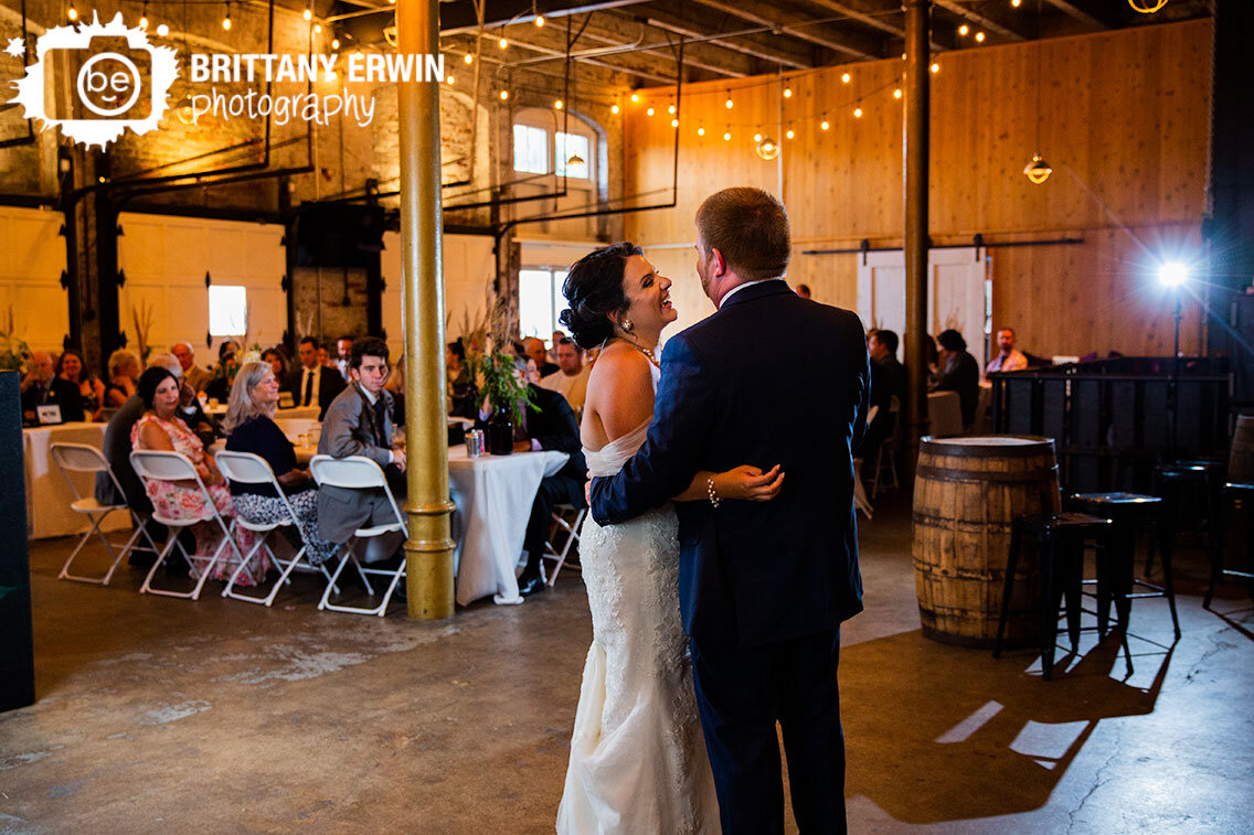 Indianapolis-wedding-reception-photographer-Indiana-city-brewery-first-dance-bride-groom.jpg