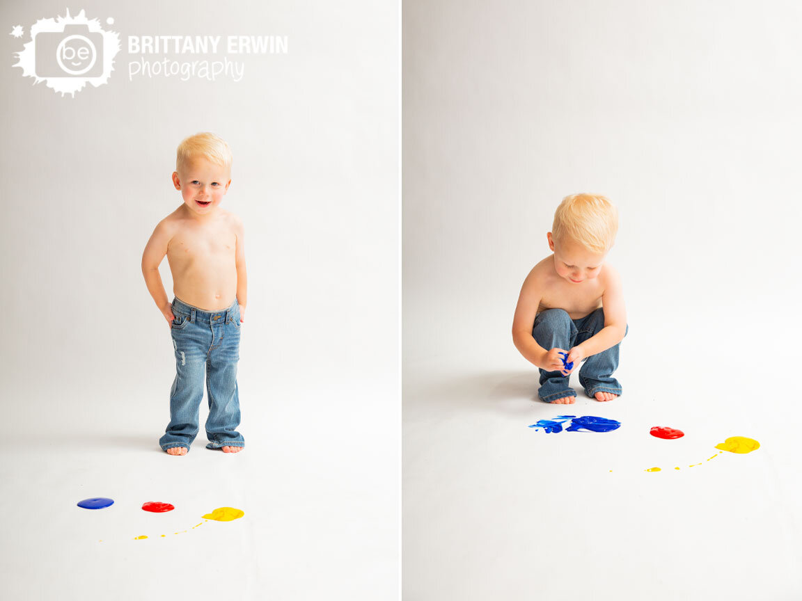 toddler-boy-in-jeans-on-white-seamless-backdrop-birthday-paint-smash-session.jpg