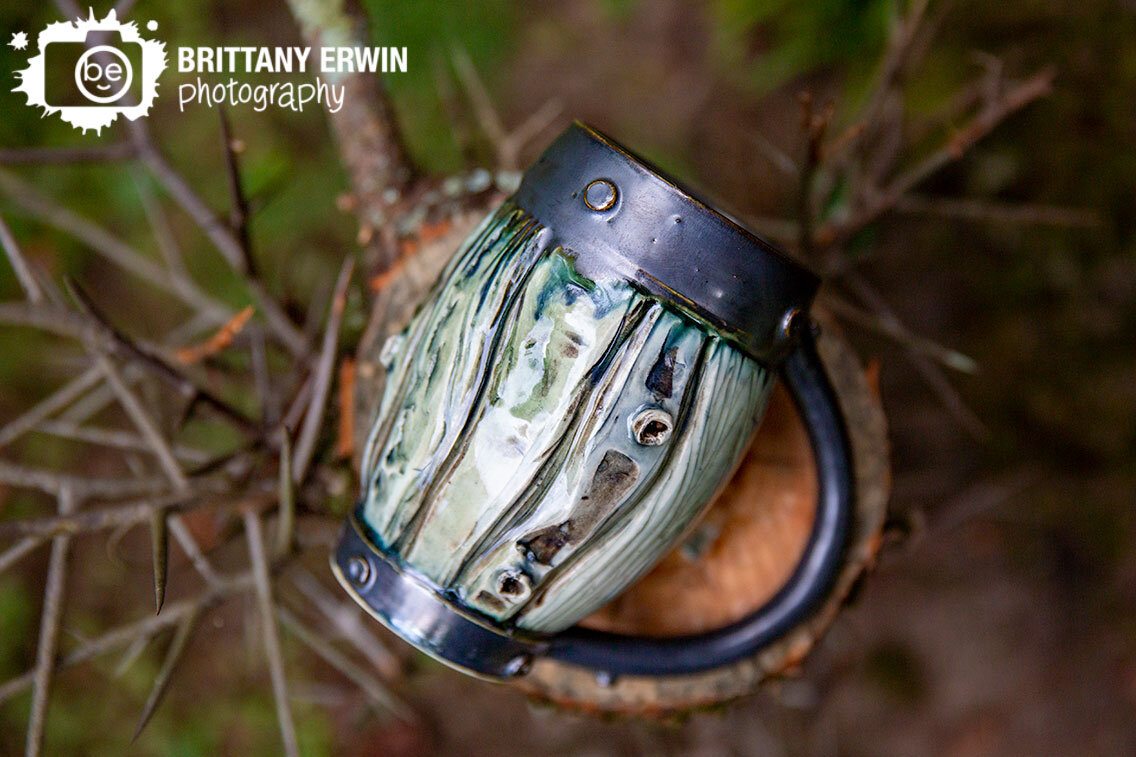 Indianapolis-artist-Ceramics-wood-grain-coffee-cup-mug-rivet-top-and-handle.jpg