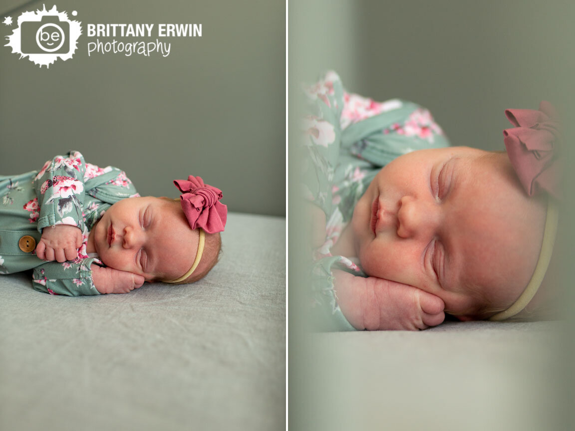 Indianapolis-portrait-photographer-baby-girl-asleep-in-crib-with-floral-onsie-pink-bow.jpg