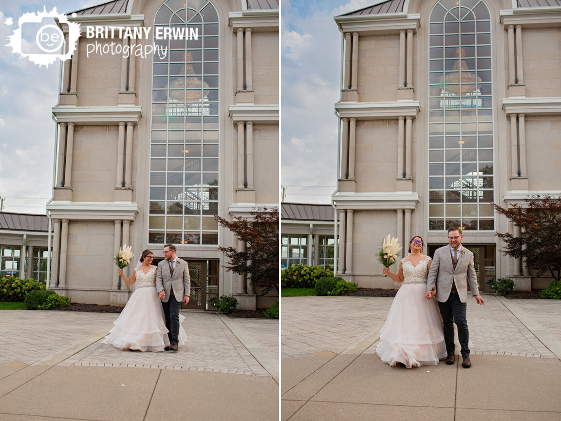 Indianapolis-Community-Life-Center-wedding-venue-with-outdoor-ceremony-space-couple-walking-from-tower.jpg