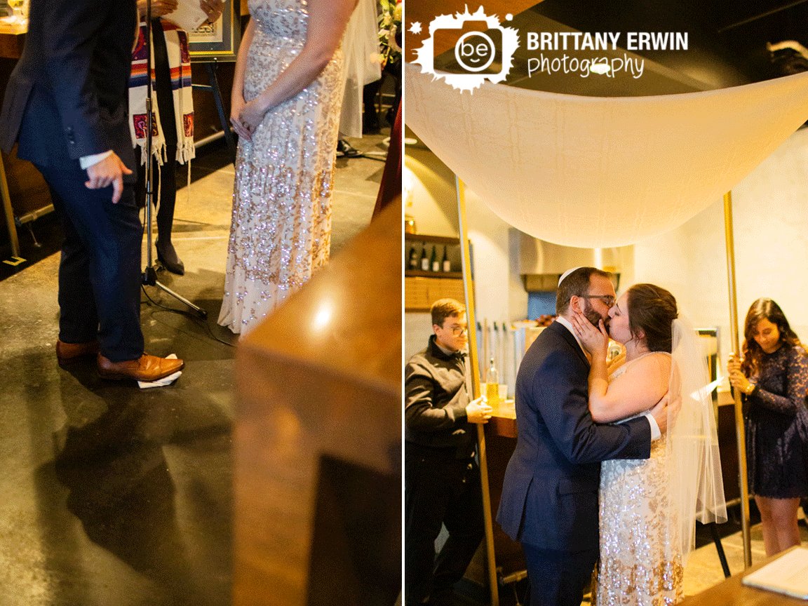 Indianapolis-wedding-photographer-jewish-ceremony-smashing-the-glass-first-kiss.gif