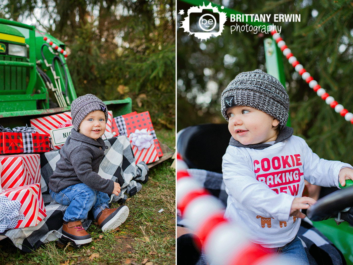 Indianapolis-Christmas-mini-session-photographer-baby-boy-with-tractor-filled-with-presents.gif