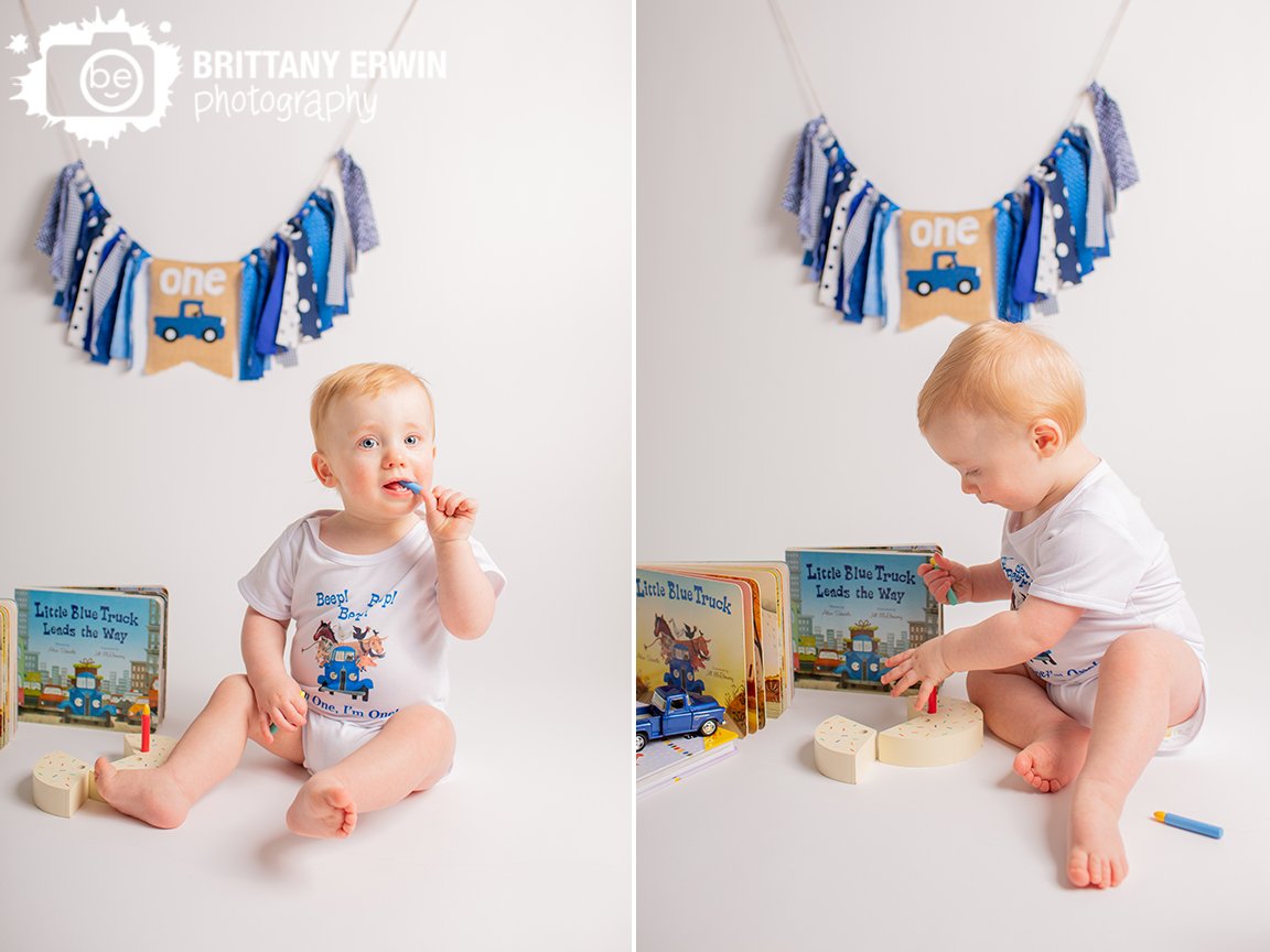 baby-boy-custom-onesie-little-blue-truck-wooden-cake.jpg