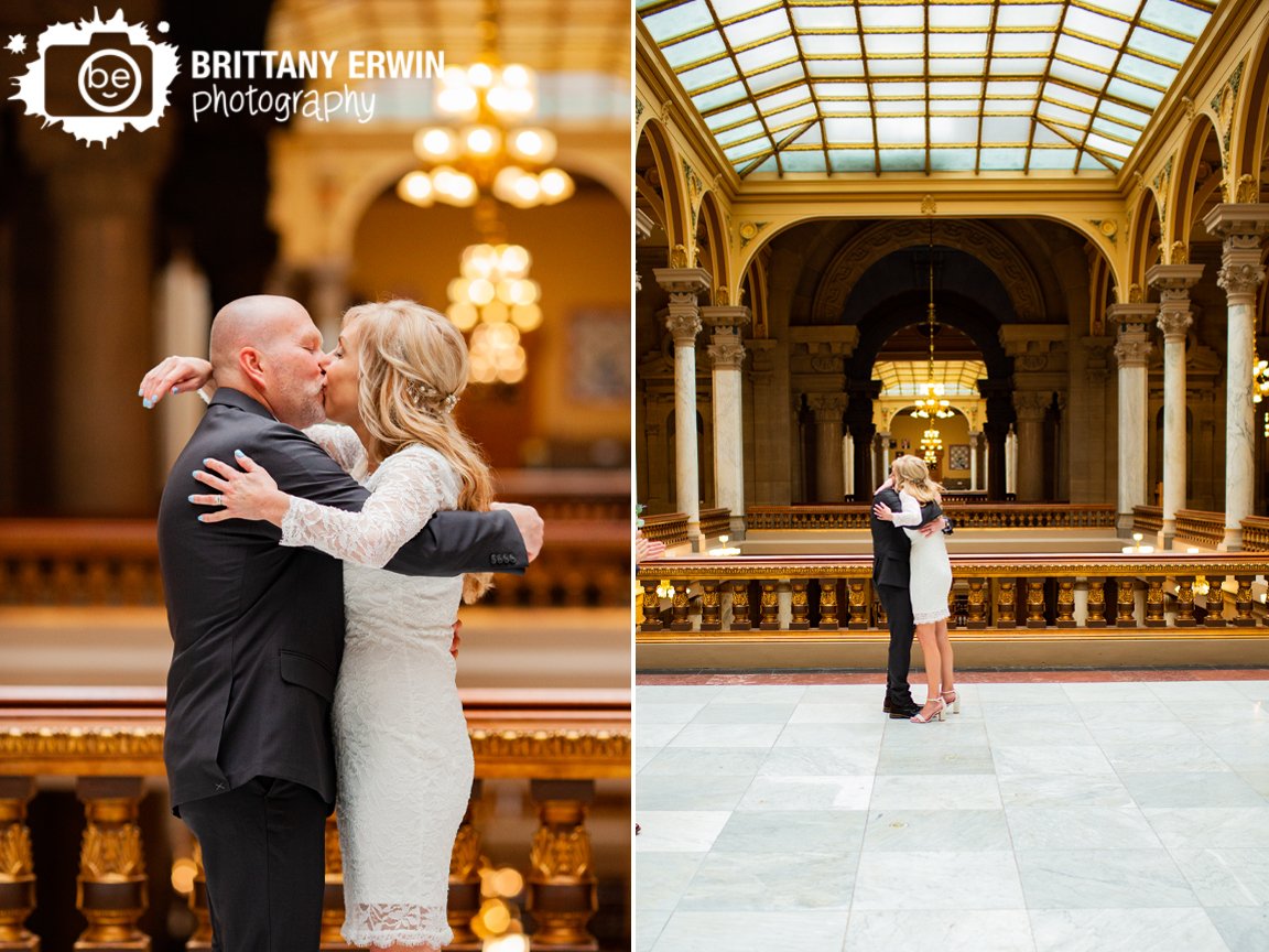 Indianapolis-elopement-photographer-couple-first-kiss-top-floor-of-capitol-building.jpg