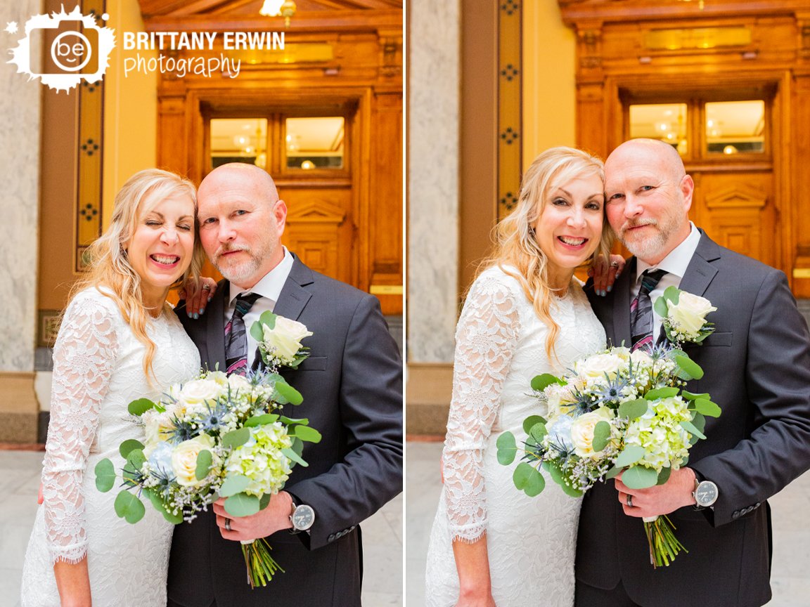 Indianapolis-elopement-photographer-couple-at-state-house-bouquet-with-silver-dollar-greenery.jpg