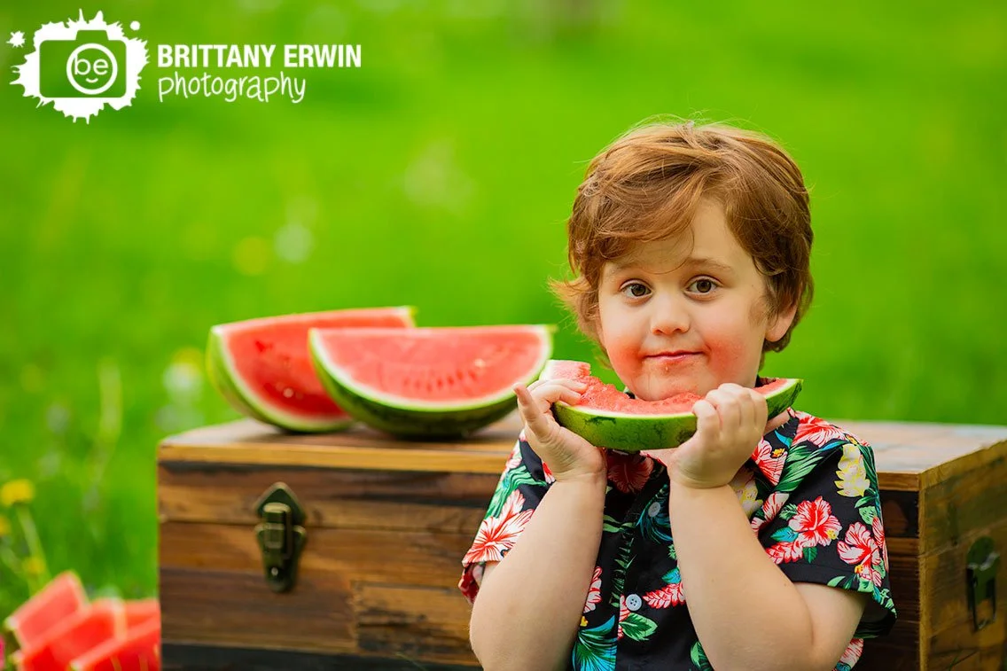 Summer mini sessions! | Camby watermelon minis — Brittany Erwin Photography