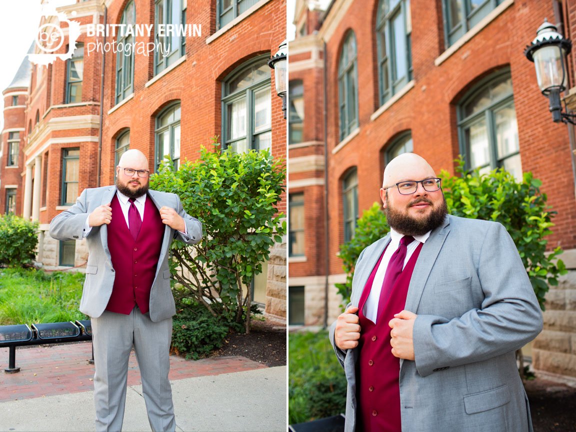 groom-portrait-outside-red-vest-downtown-Indianapolis.jpg