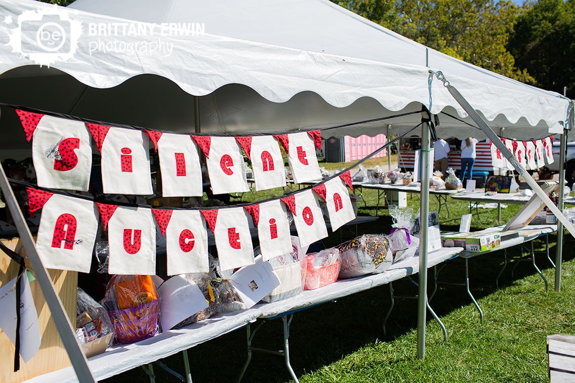 Silent-Auction-and-raffle-signs-with-dog-paw-pennants-at-Labapalooza.jpg