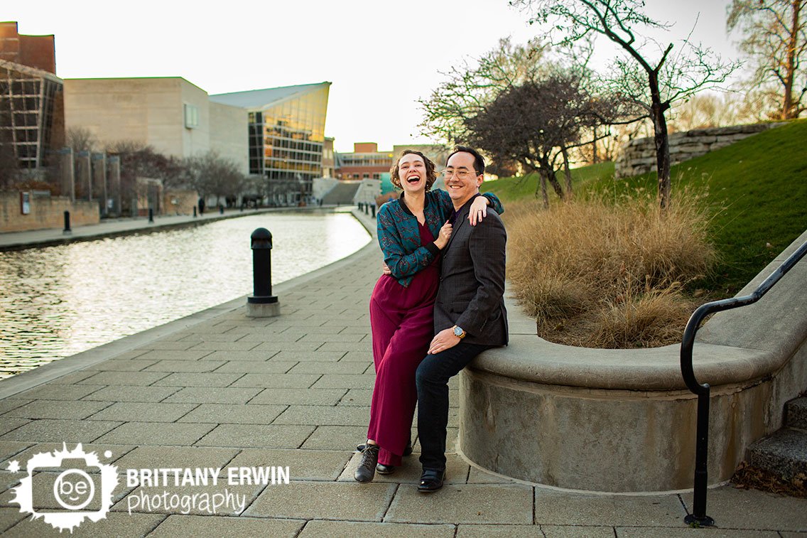 Indianapolis-Canal-engagement-portrait-photographer-couple-laughing.jpg