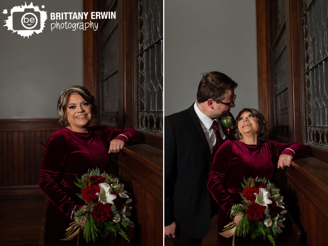 bridal-portrait-couple-on-stairs-at-Rathskellar-stained-glass-window.jpg