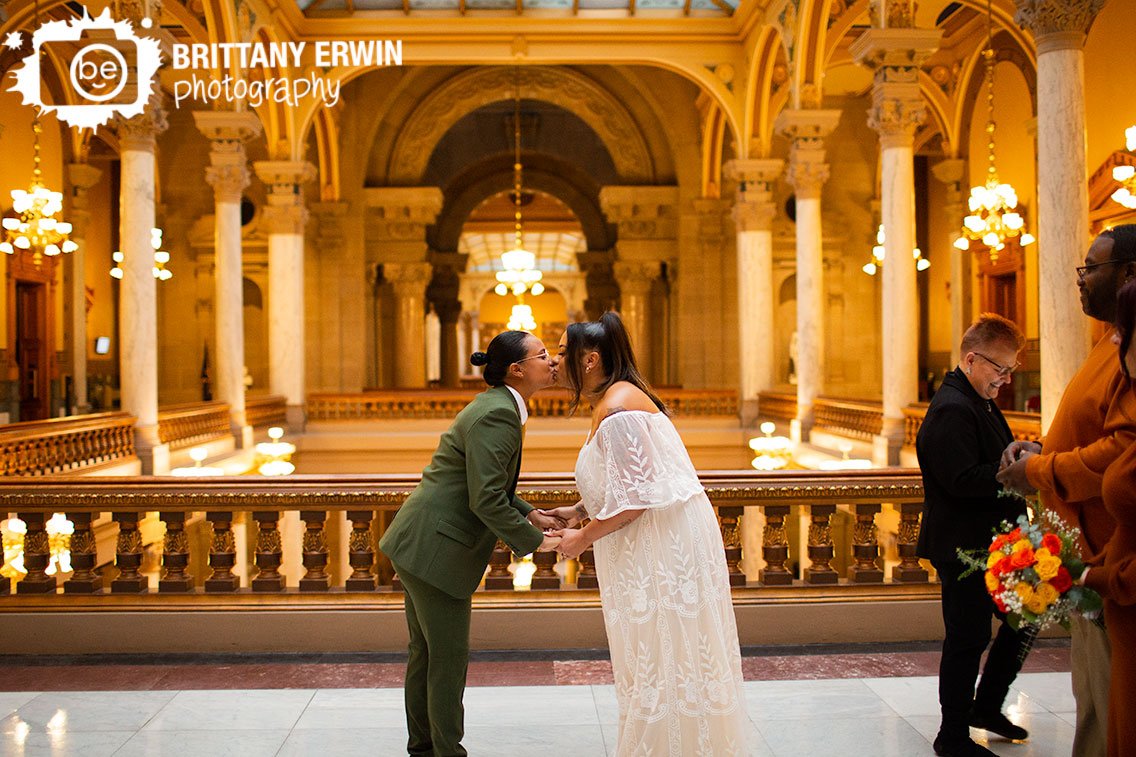 Indianapolis-indoor-wedding-couple-first-kiss-marry-me-in-indy.jpg