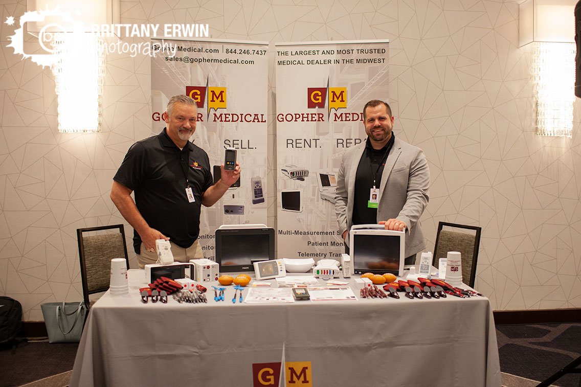 Gopher-Medical-booth-at-Indiana-Biomedical-Society-convention-downtown-Indianapolis.jpg