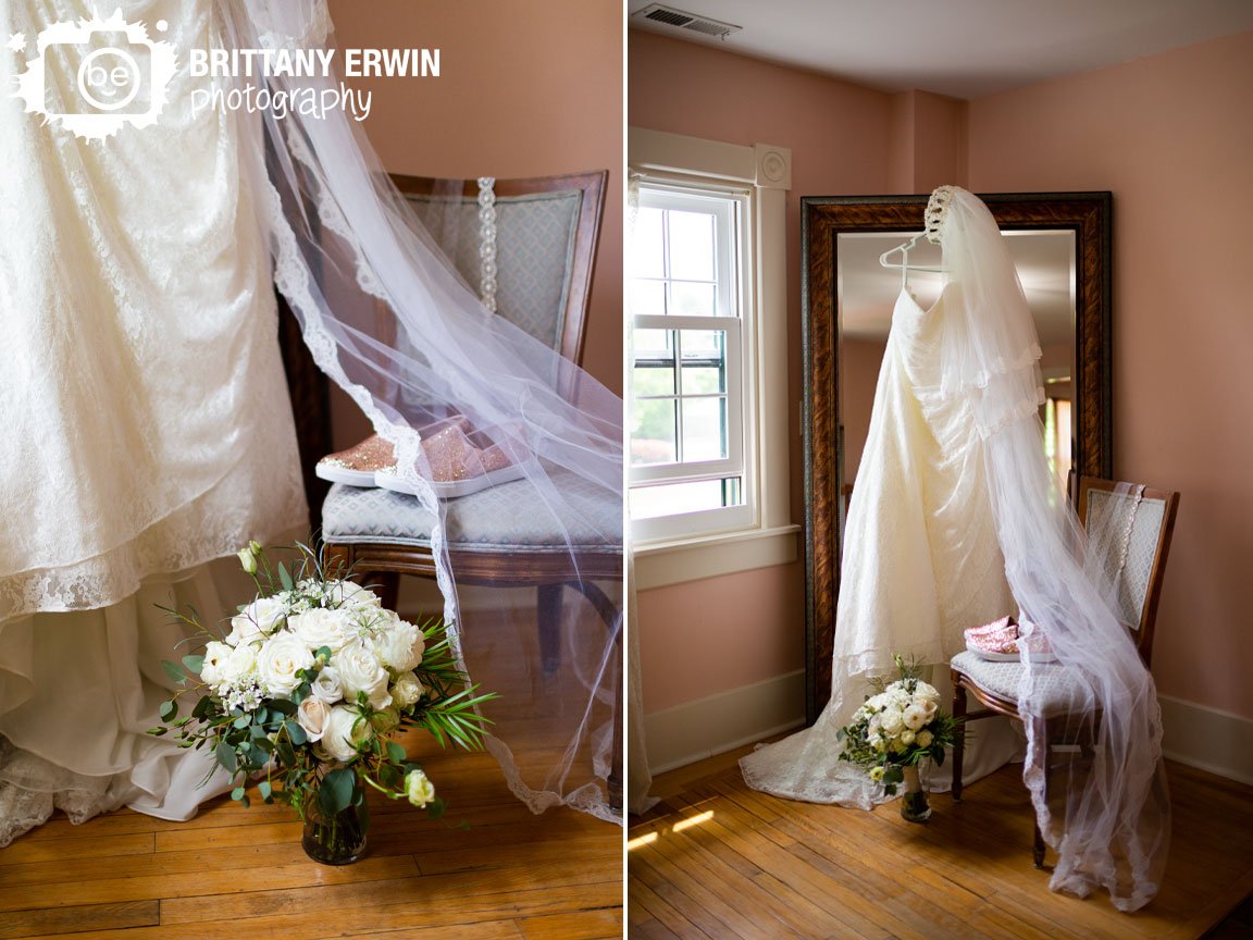 Indianapolis-wedding-photographer-detail-portrait-dress-hanging-on-mirror-flower-bouquet-with-veil.jpg