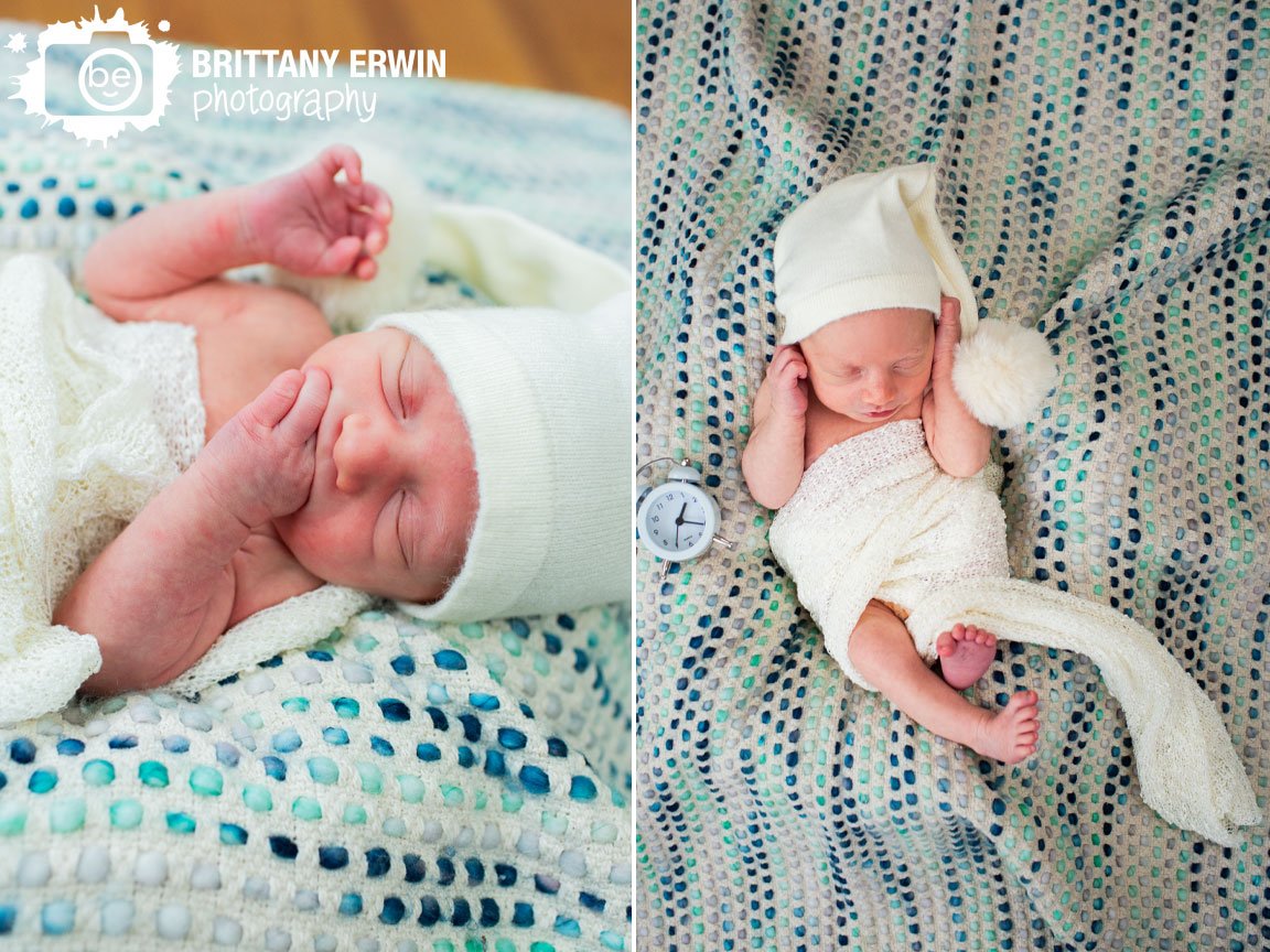 Indianapolis-newborn-portrait-photographer-in-home-session-sleeping-boy-with-white-wrap-and-cap.jpg
