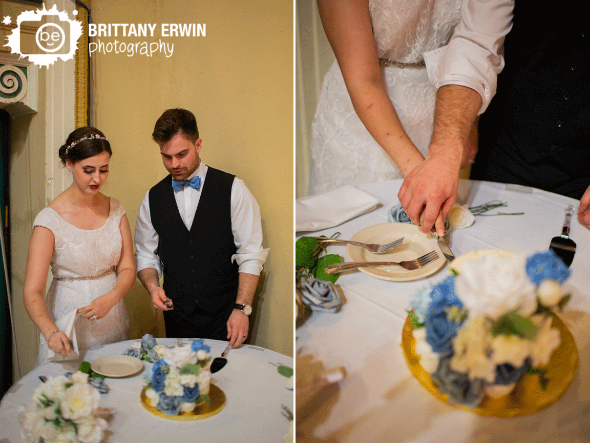 cake-cutting-couple-flower-topped.gif