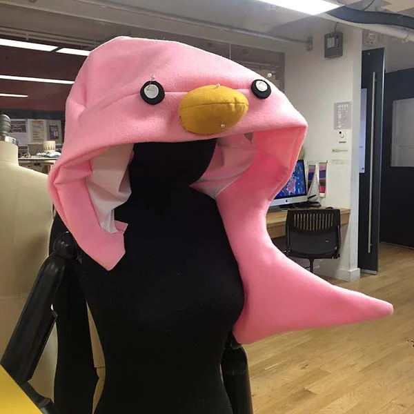 Keep an eye out for it at the Halloween parade next week with the rest of the class' projects!