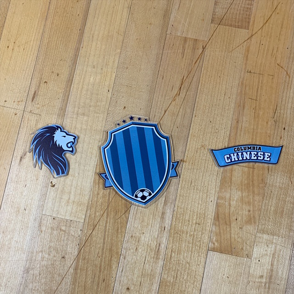 Rui Li is a 1st year MFA Design student. Rui is working on a design for a pin for his soccer team.