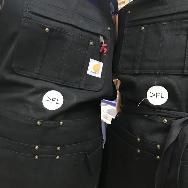 And get excited, these aprons have pockets!