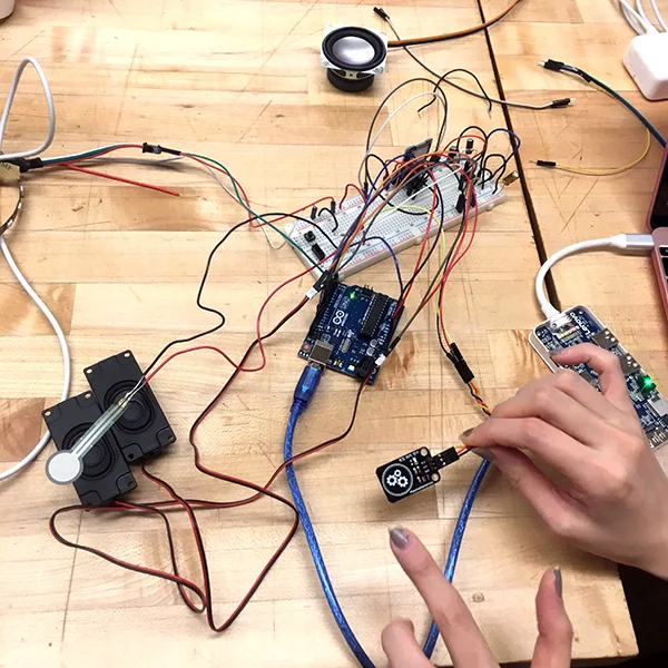 To make it, they are mastering Arduino, electronics, and the laser cutter!