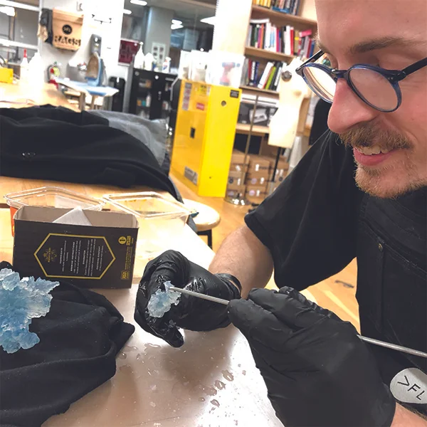 Owen Keogh, one of our student workers and MFA Fine Arts student attempts to give permanence to something impermanent - a sort of memorial to vernacular objects that have been digitally mediated.