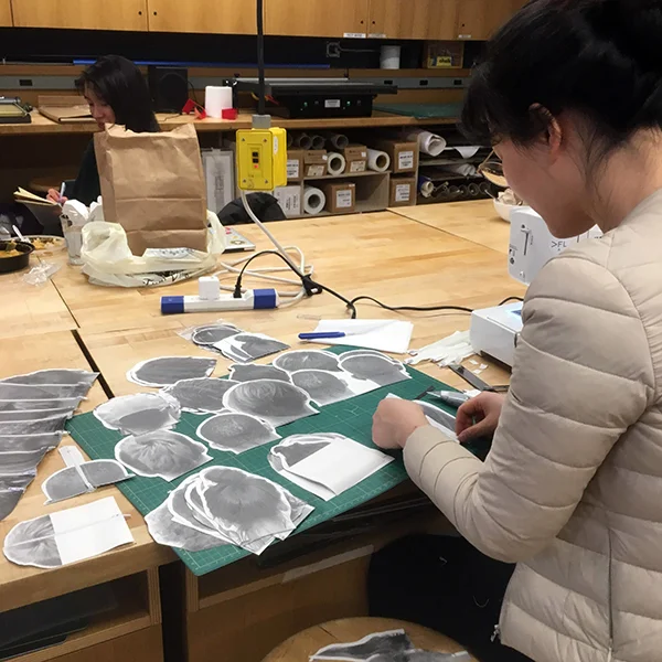 LeeHo Yoo from MFA Fine Arts returns to the VFL this spring to continue work on her Head Tunnel.