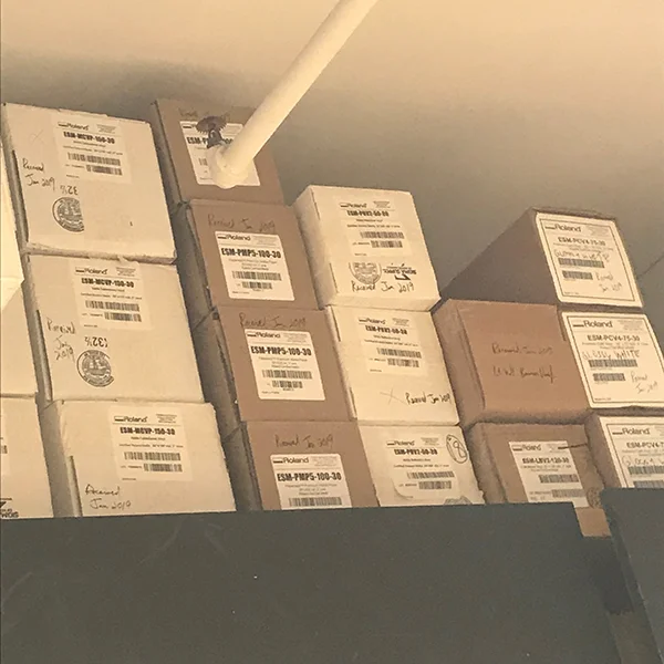 We've got enough material here for all of your printing/making needs.