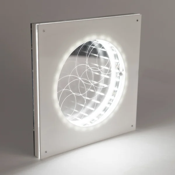 "EN" is a Japanese homophone, which means Circle ( 円 ), Connection ( 縁 ), and Feast ( 宴 ). This fantastic exhibit features a series of sonic light sculptures and optical illusions created by almost invisible circles that interact with the viewer. Join us for the opening reception and experience this awesome visual and technical art exhibition, curated through light and sound. Meet CHiKA, the visionary artist and founder of a projection mapping and LED mapping workshop, Mappathon™, that teaches students projection mapping techniques, from concept to installation.