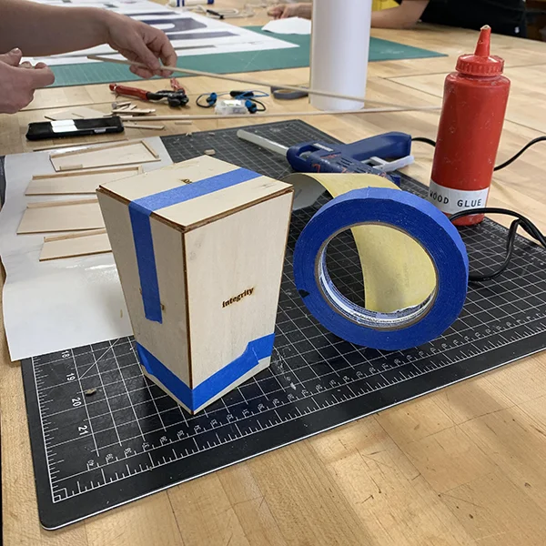 Hannah Rudin is a 2nd Year MFA Products of Design student (and VFL Student Staff) working on her thesis project in the VFL. Hannah's project focuses on g towards a common set of values.