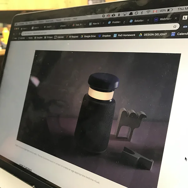 Kevin Cook is working on his thesis project in the MFA Products of Design department at SVA, focusing on designing products for "low income families to compensate for the socio-emotional disadvantages children face while growing up in poverty".