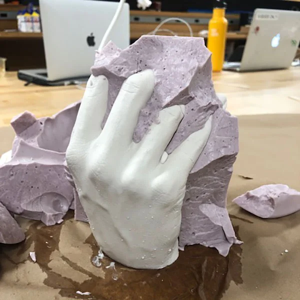 With these materials, you can create an incredibly high definition cast. Check out those details!