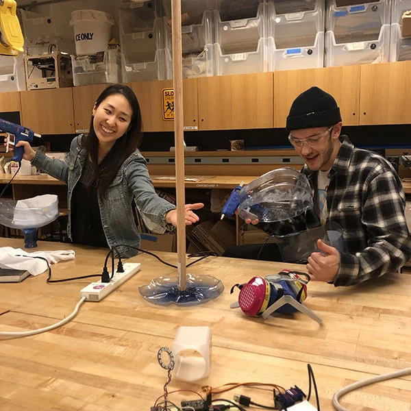 Their hope is that it will help people learn how to make drinkable water in the coming apocalypse. Eventually this will be presented at Wanted Design!
