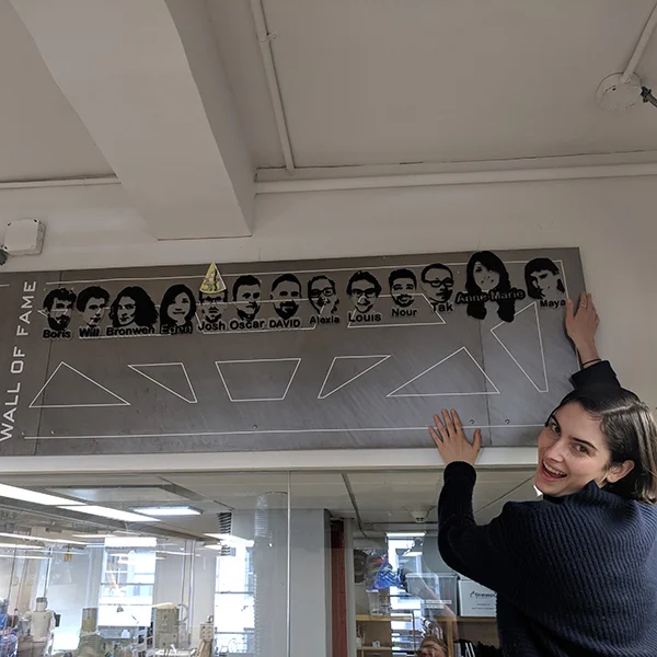 Maya, we'll miss you and wish you the best luck with all of your future endeavors! Thank you for spending the past two years here in the VFL. Congratulations on getting your face on the Wall of Fame :)