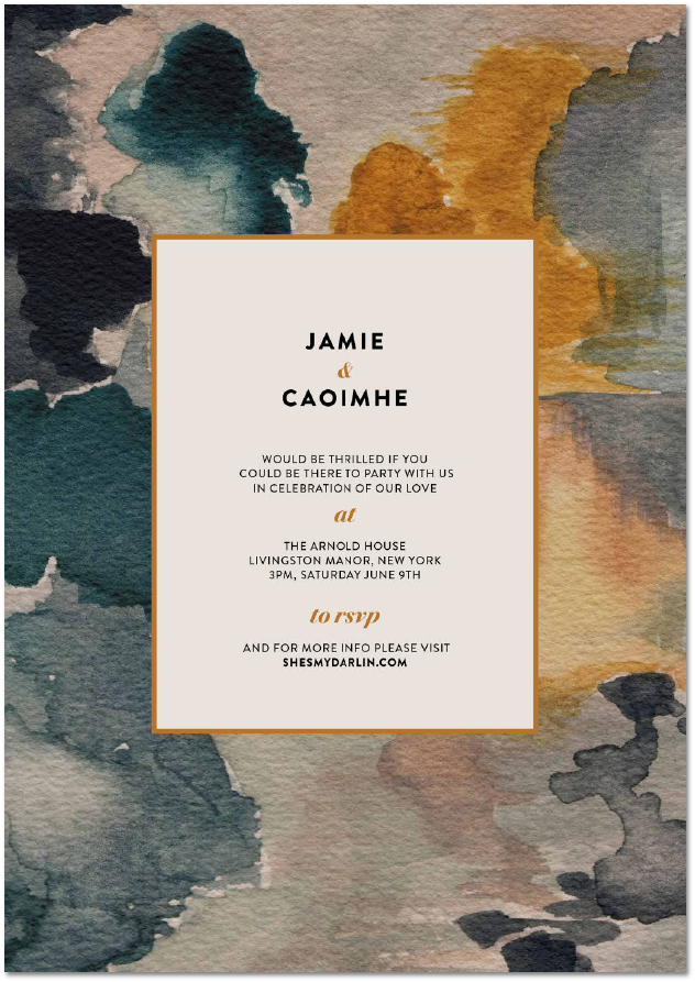 Digital invitation
