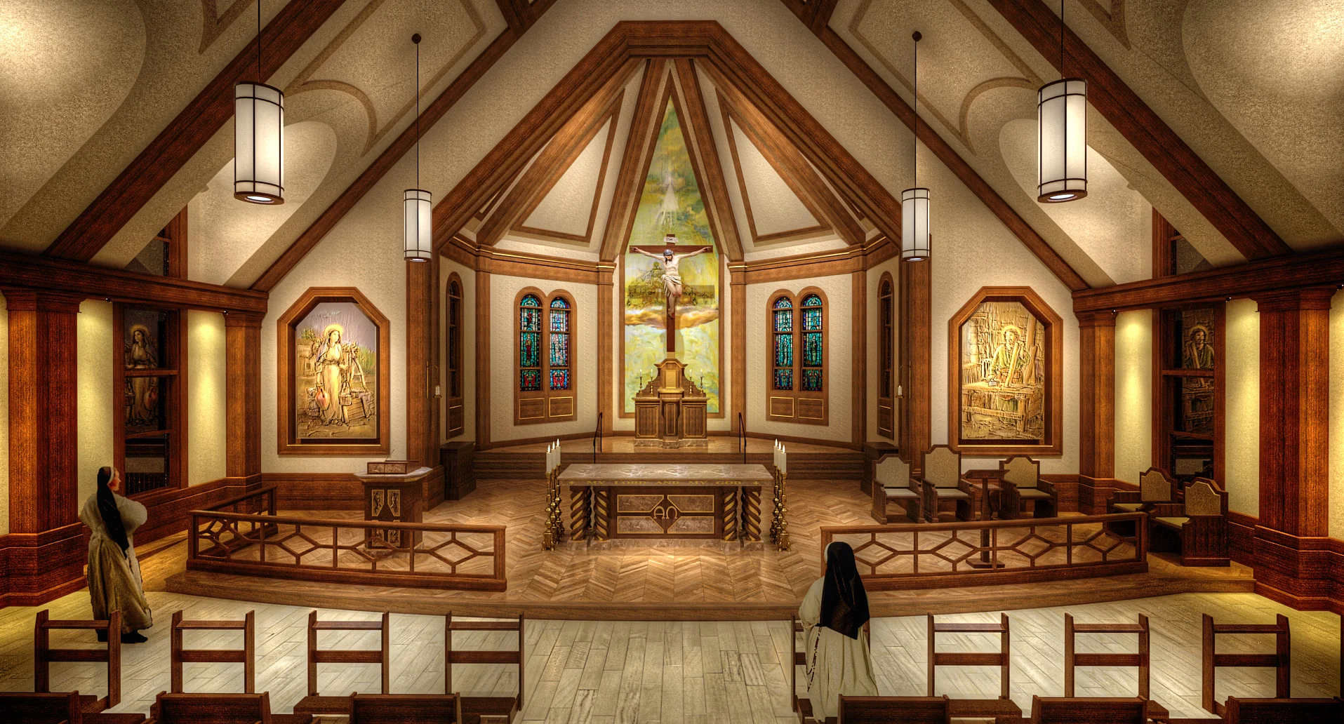 3D Chapel Model