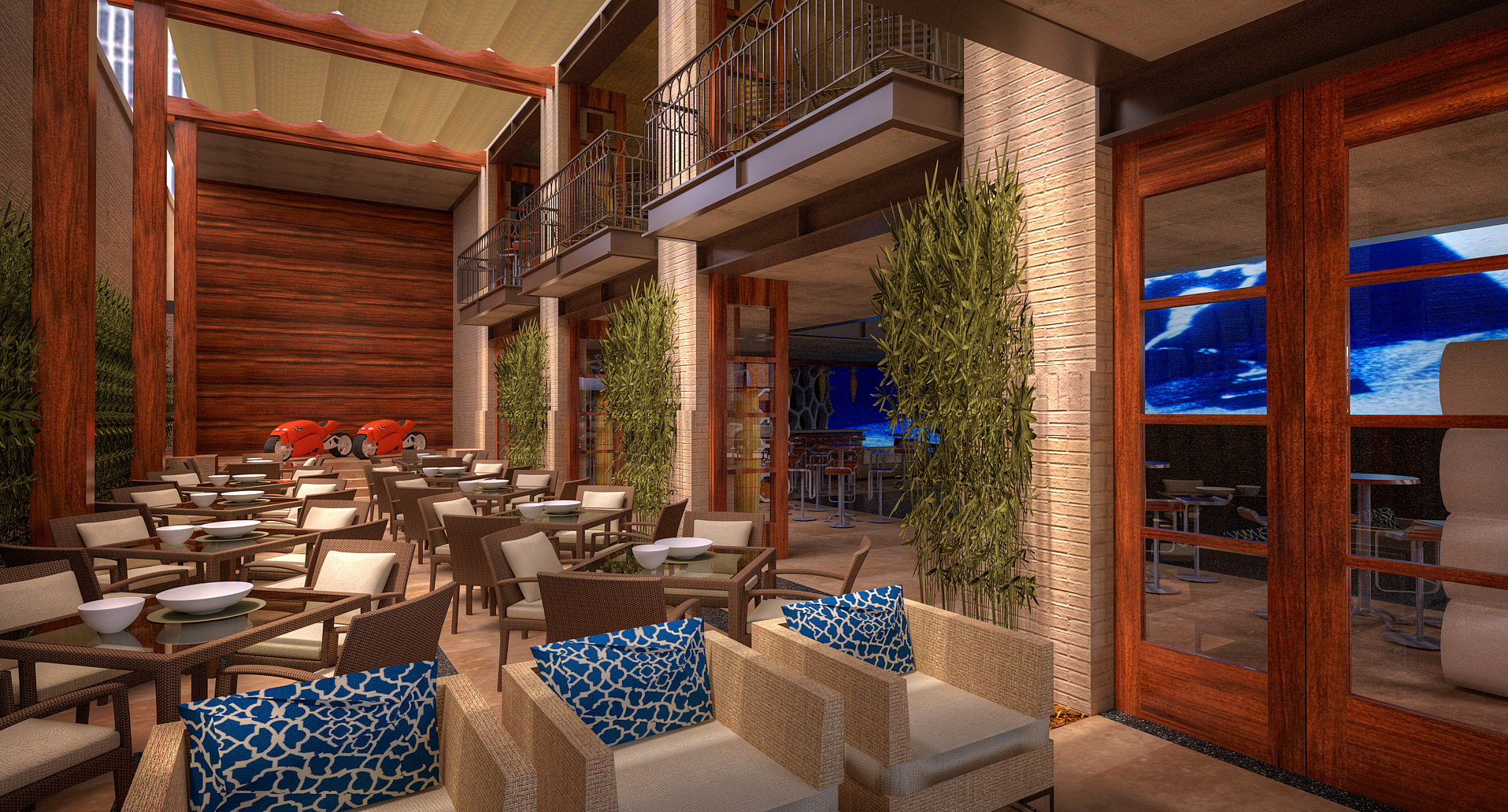 Side Courtyard Cafe