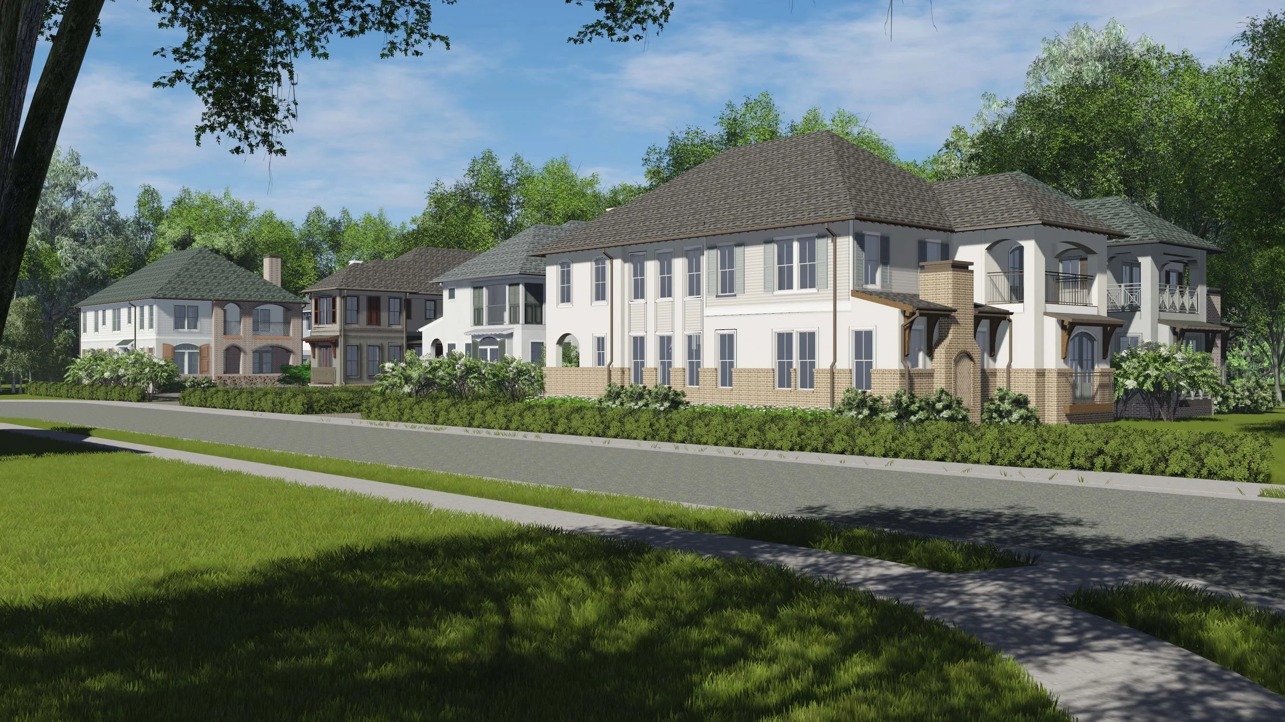 Woodmont Hall Place 6 Custom Spec. Houses