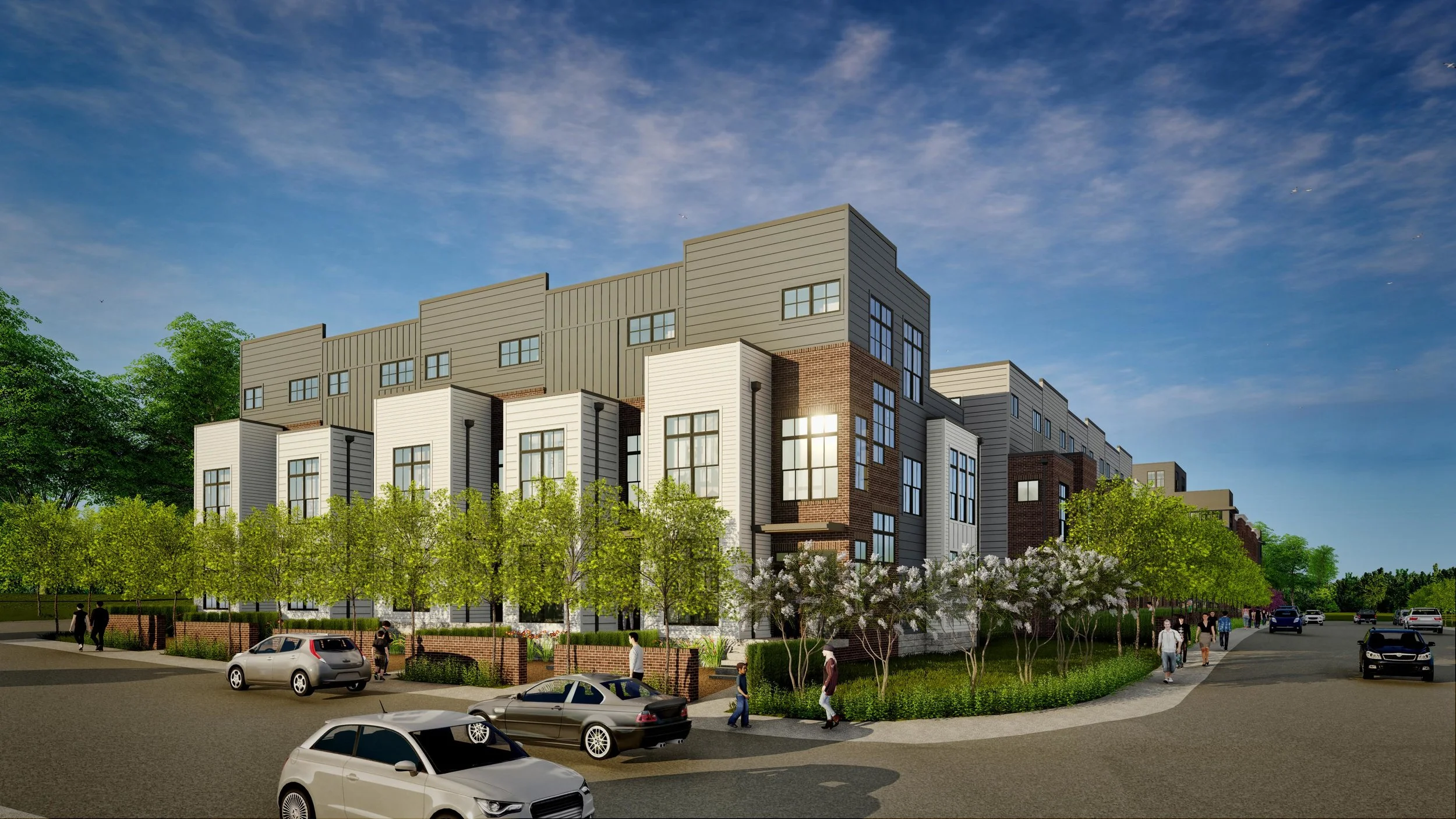 East Trinity Lane 3 Buildings 16 Townhomes