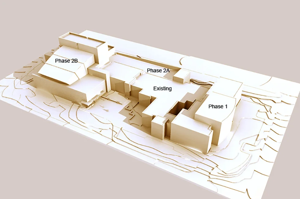 Vanderbilt University Blair School of Music Site Planning & Construction Phasing Plan