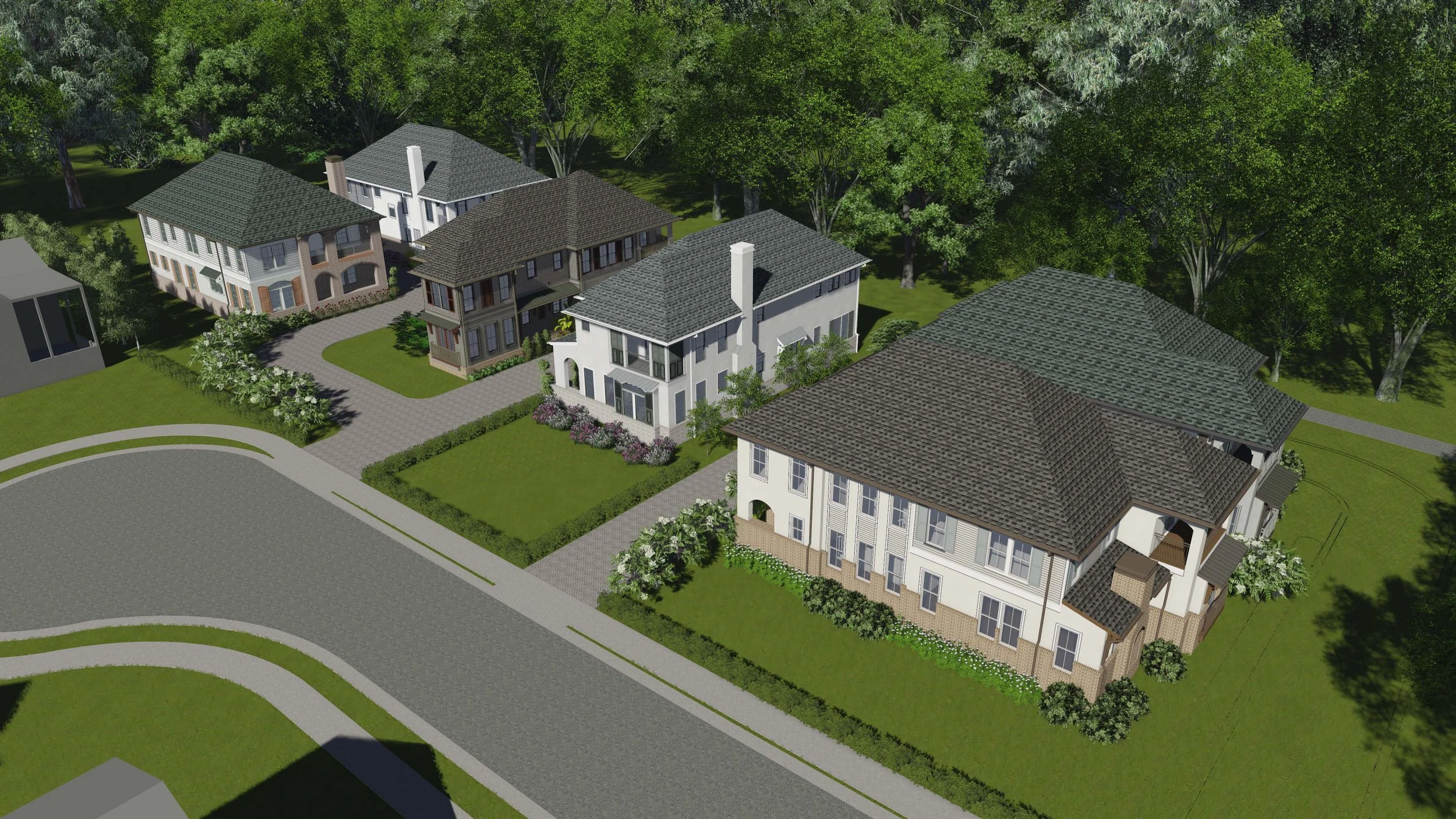 Woodmont Hall Place Specific Plan & Architectural Design 6 Single Family Residences