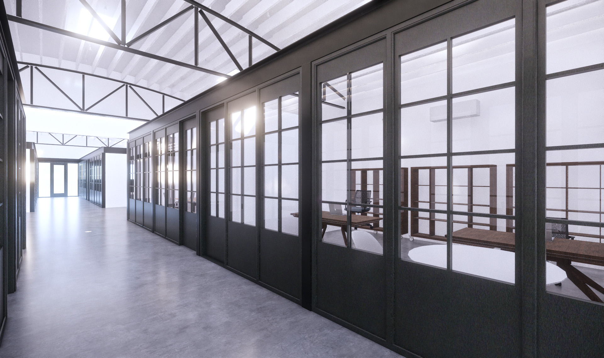 1940 Bow Truss Building Adaptive Reuse